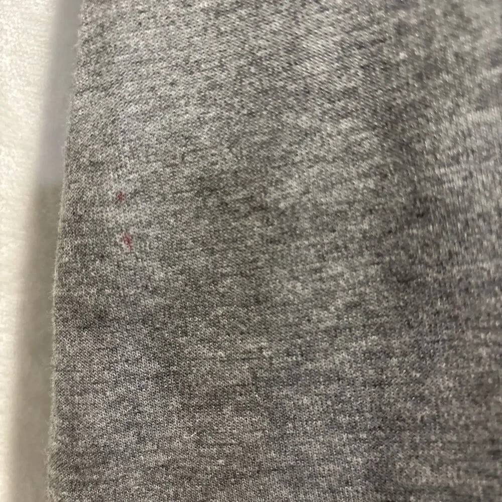 Nike Sportswear Tech Fleece Mesh Crew Zipper Thumbholes Gray Women's Size Small